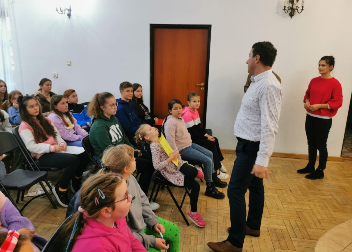 Reporter Radia Łódź poprowadził warsztaty dziennikarskie w ramach Budżetu Obywatelskiego Województwa Łódzkiego