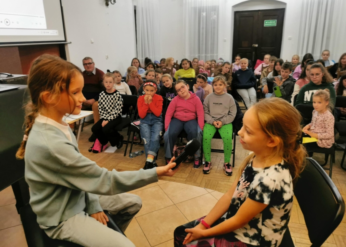 Reporter Radia Łódź poprowadził warsztaty dziennikarskie w ramach Budżetu Obywatelskiego Województwa Łódzkiego