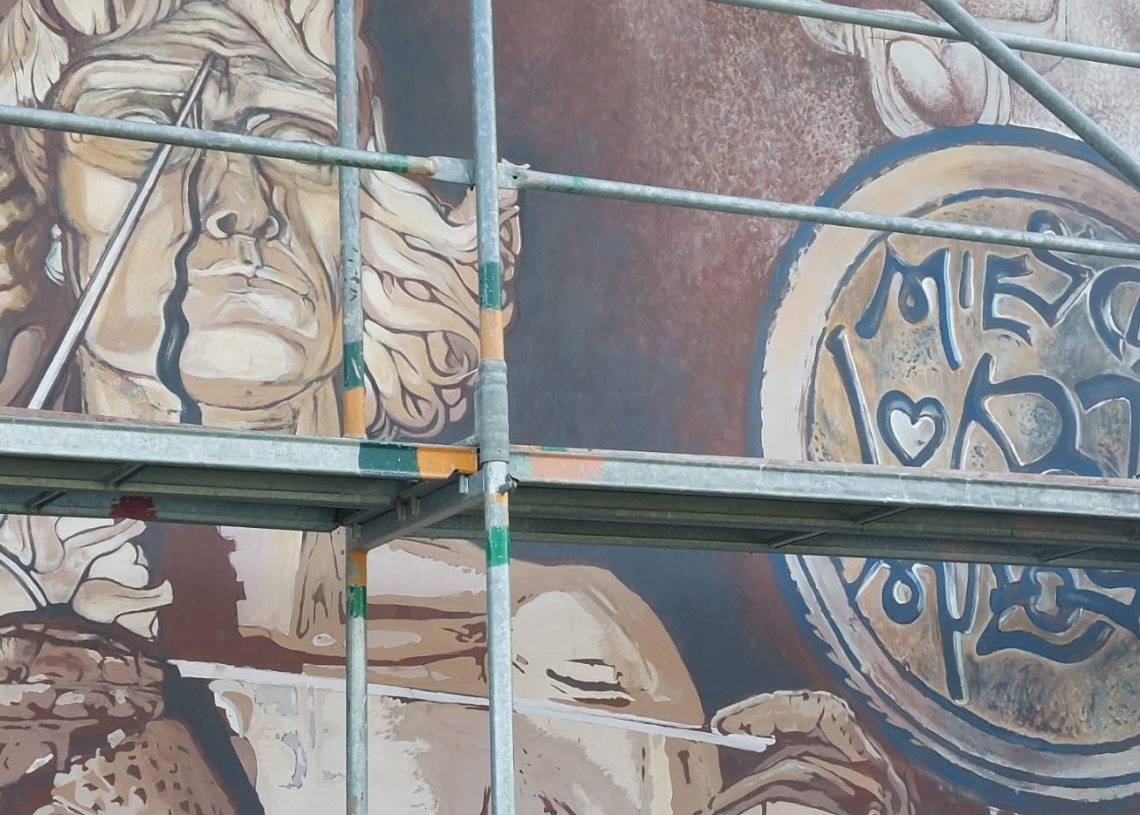 Powstaje mural poświęcony „Stachowi z Warty”