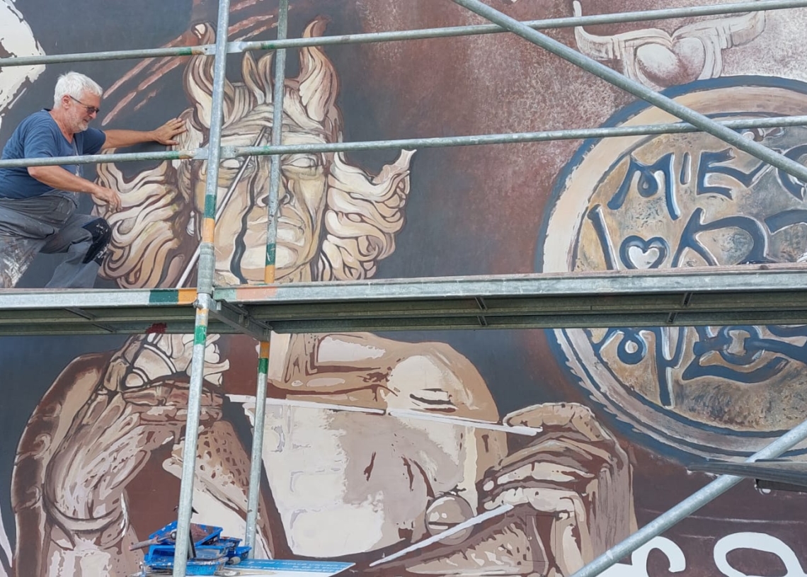 Powstaje mural poświęcony „Stachowi z Warty”