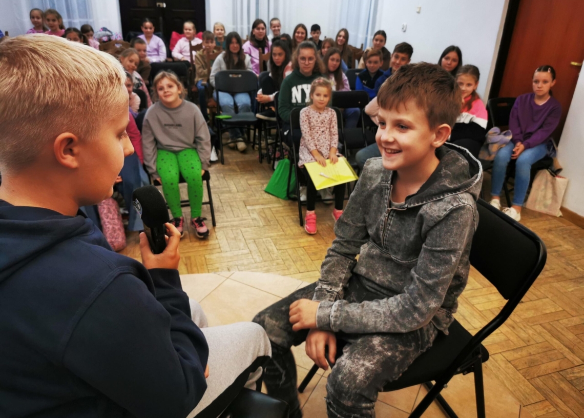 Reporter Radia Łódź poprowadził warsztaty dziennikarskie w ramach Budżetu Obywatelskiego Województwa Łódzkiego