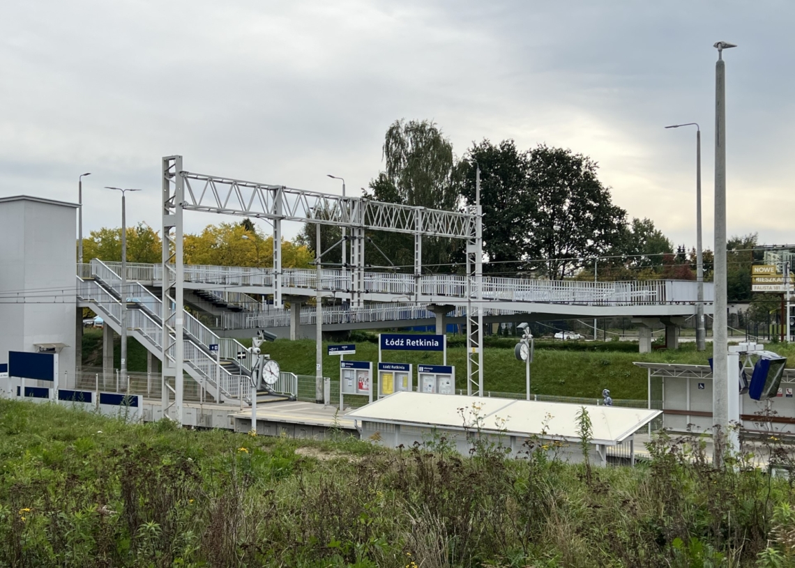 Przystanek kolejowy Łódź-Retkinia do wyburzenia