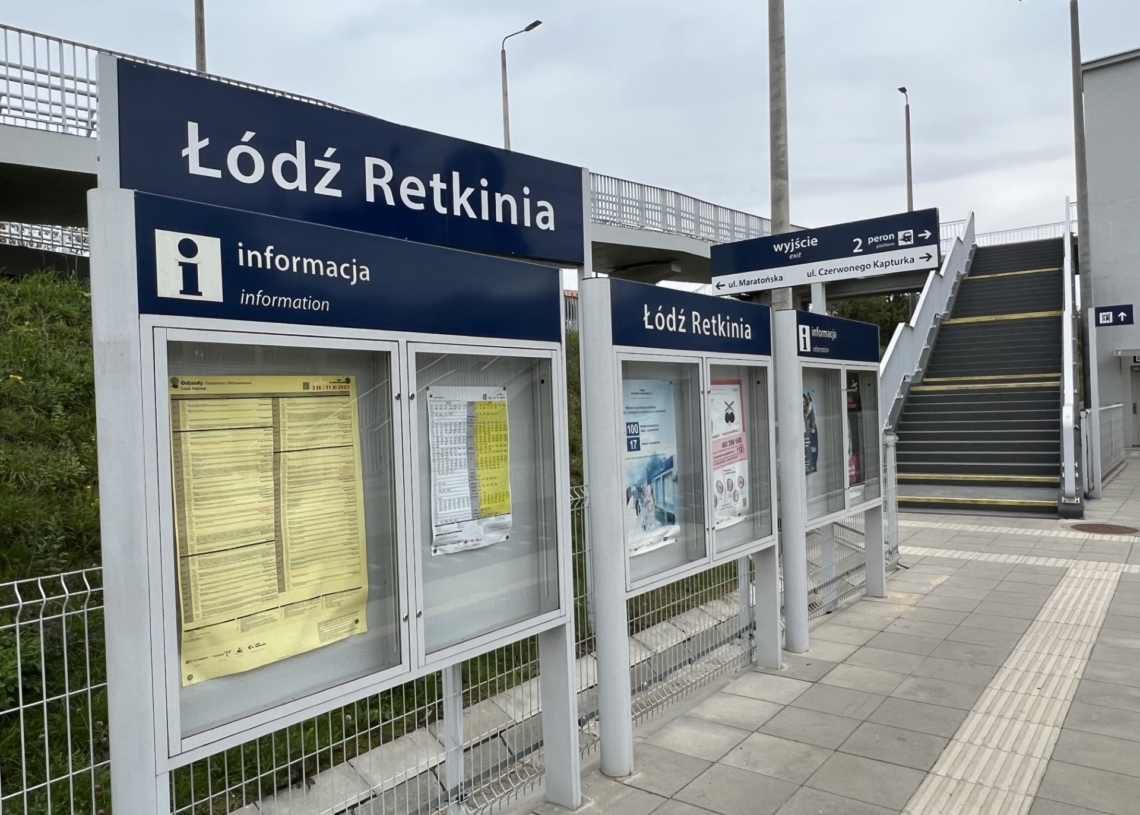 Przystanek kolejowy Łódź-Retkinia do wyburzenia