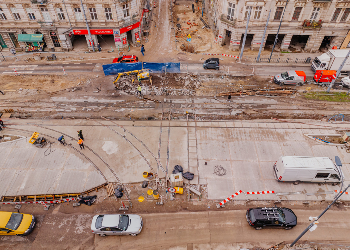 Od soboty (28 października) jazda po ul. Zachodniej tylko jedną jezdnią