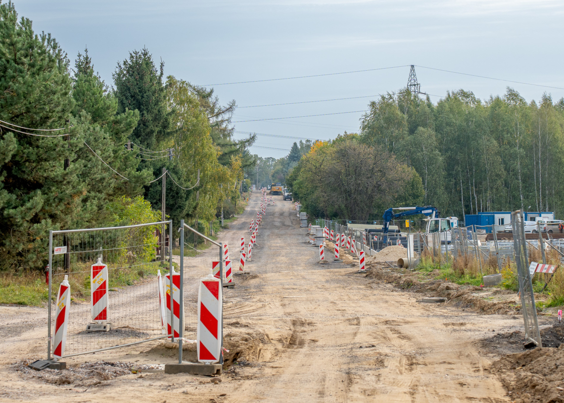 Zakończyła się budowa kanału deszczowego na ul. Pomorskiej. To dopiero pierwszy etap przebudowy drogi