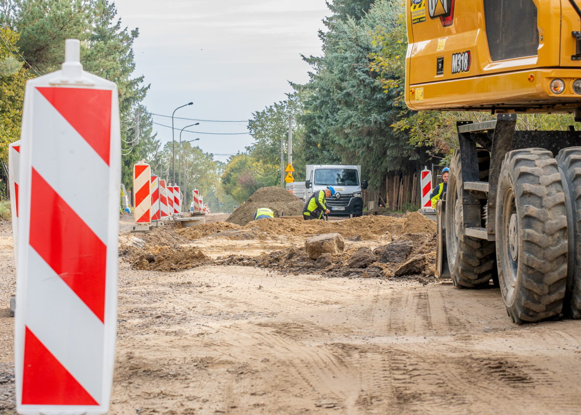 Zakończyła się budowa kanału deszczowego na ul. Pomorskiej. To dopiero pierwszy etap przebudowy drogi