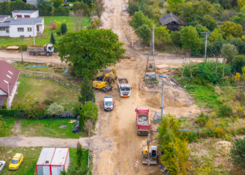 budowa kanału deszczowego na ul. Pomorskiej