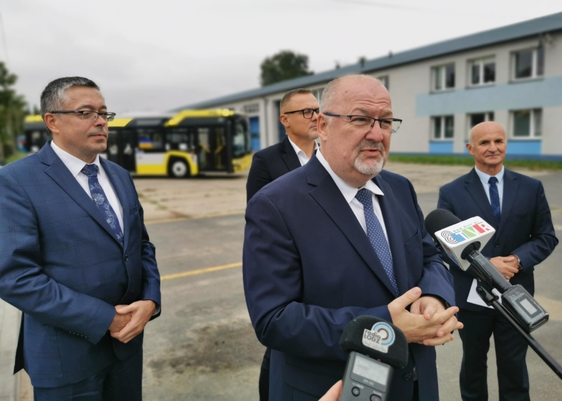 Autobusy elektryczne na ulicach Sieradza