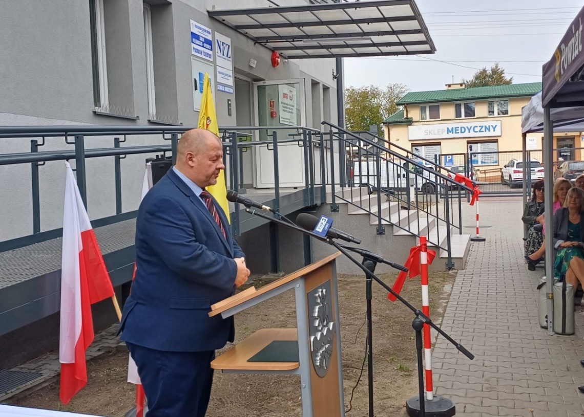 Uroczyste otwarcie Zakładu Pielęgnacyjno-Opiekuńczego w Tomaszowie