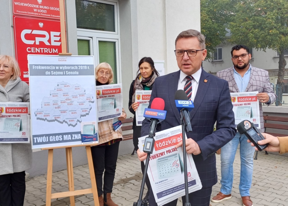 Zbigniew Ziemba zachęcał mieszkańców do udziału w wyborach 2023 i referendum
