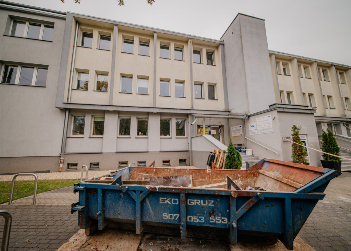 Przychodnia na ul. Rzgowskiej 170 przechodzi remont