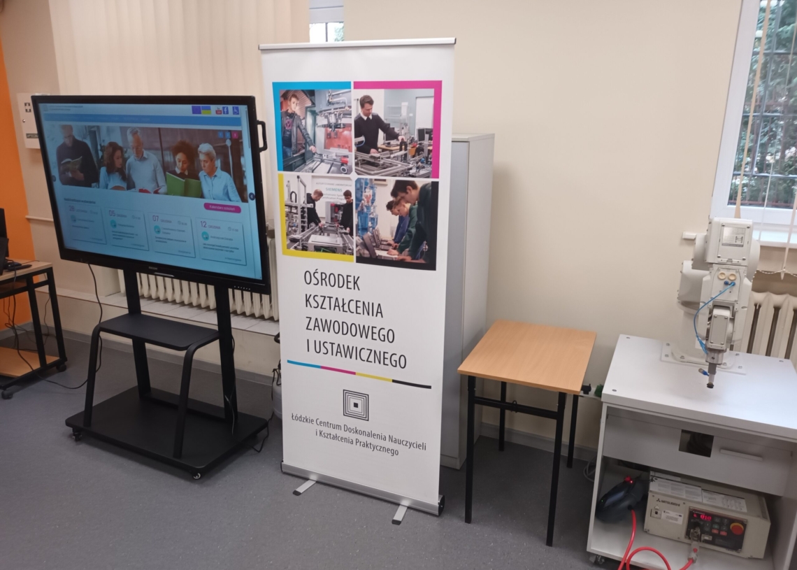 Nowoczesne laboratorium w Łódzkim Centrum Doskonalenia Nauczycieli i Kształcenia Praktycznego