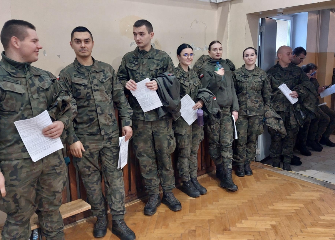 Wojskowa zbiórka krwi w Sieradzu