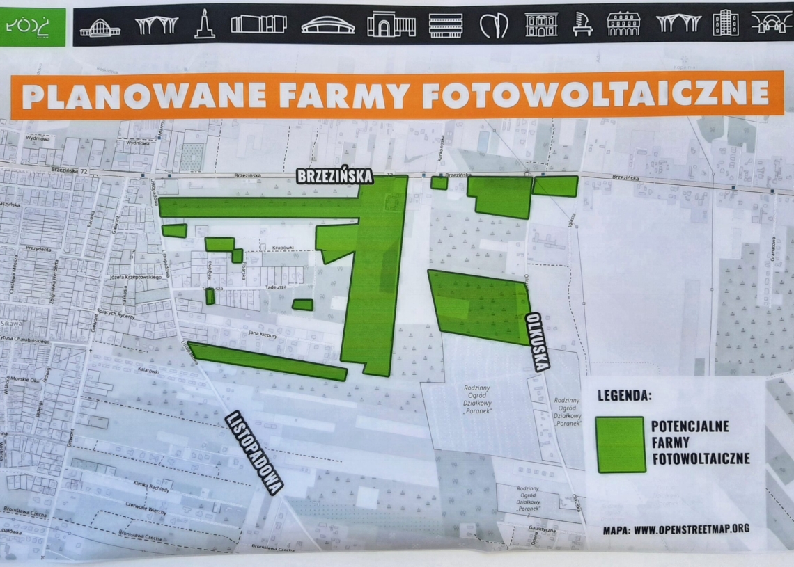 Łódź: Przedstawiono plany budowy miejskiej farmy fotowoltaicznej 1 Łódź: Przedstawiono plany budowy miejskiej farmy fotowoltaicznej