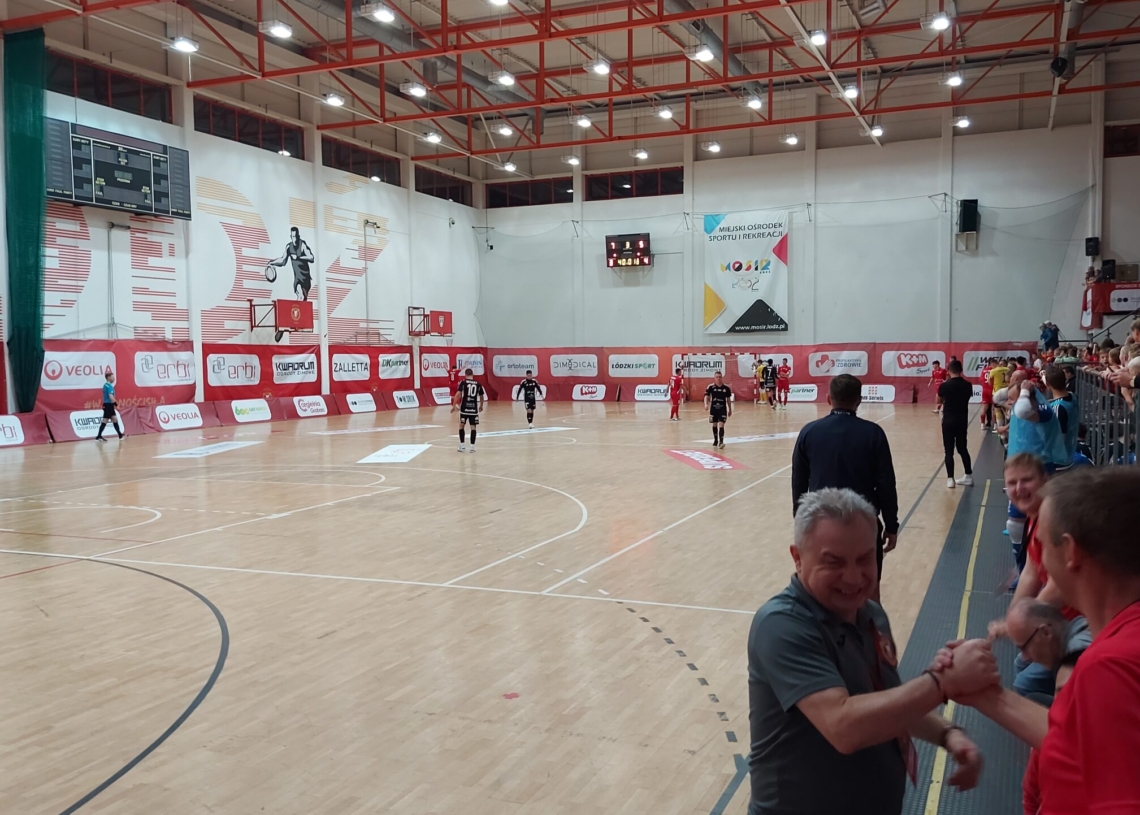 Futsalowy roller coaster w łódzkiej hali. Widzew zgarnął kolejne 3 punkty