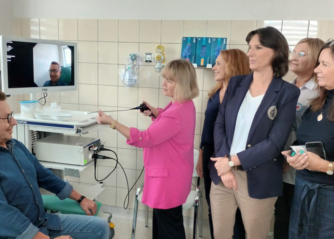 Video endoskop dla Uniwersyteckiego Centrum Pediatrii przy ul. Spornej w Łodzi 1 Video endoskop dla Uniwersyteckiego Centrum Pediatrii przy ul. Spornej w Łodzi
