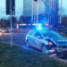 zderzenie radiowozu z taksówką