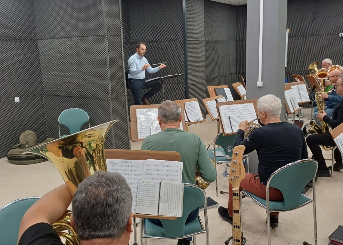 Orkiestra Górnicza Kopalni Węgla Brunatnego Bełchatów. Fot. Monika Gosławska