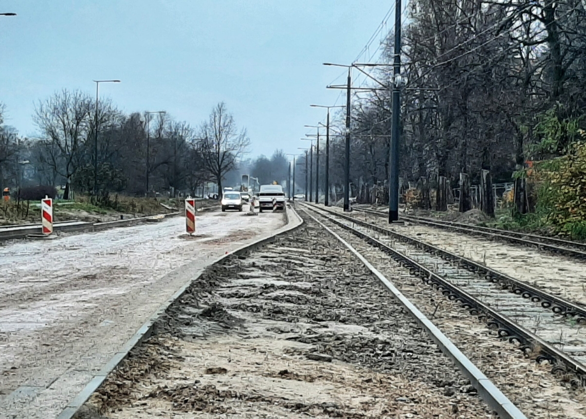 Remont ul. Wojska Polskiego zakończy się dopiero wiosną [ZDJĘCIA + WIDEO]
