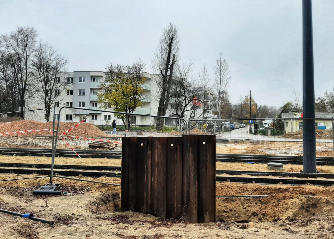 Remont ul. Wojska Polskiego zakończy się dopiero wiosną [ZDJĘCIA + WIDEO]
