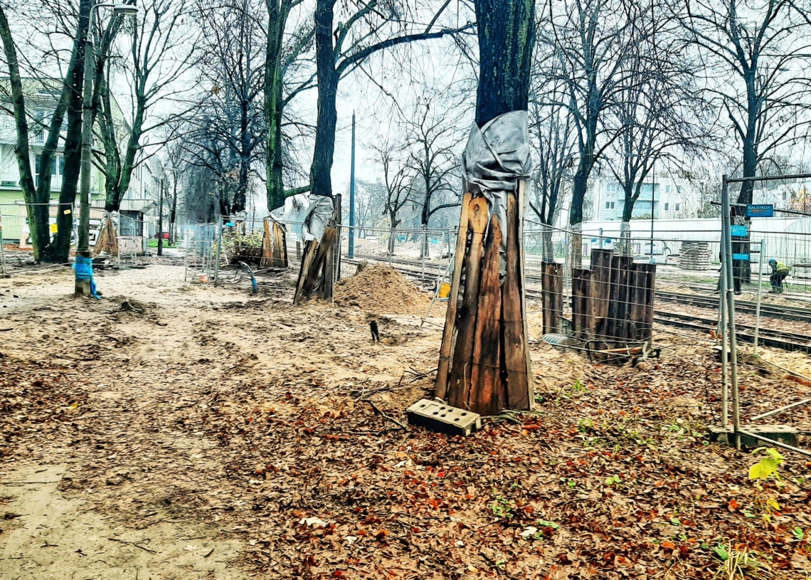 Remont ul. Wojska Polskiego zakończy się dopiero wiosną [ZDJĘCIA + WIDEO]