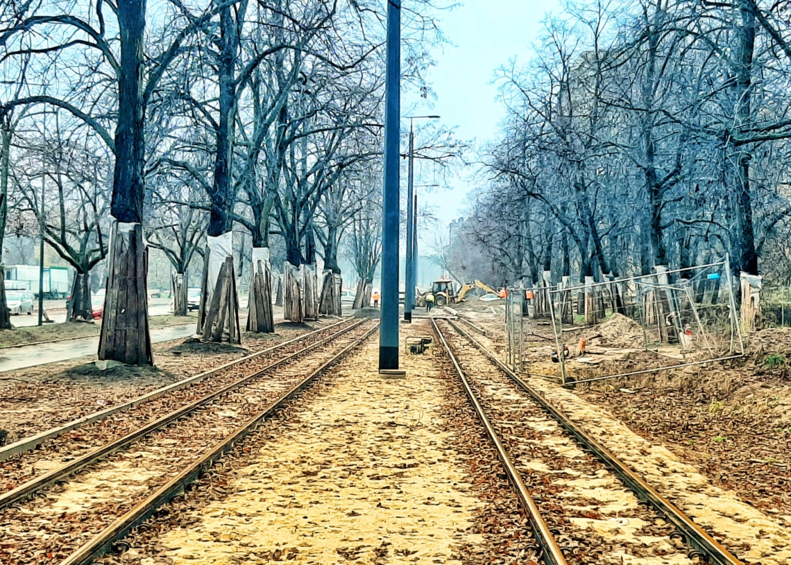 Remont ul. Wojska Polskiego zakończy się dopiero wiosną [ZDJĘCIA + WIDEO]