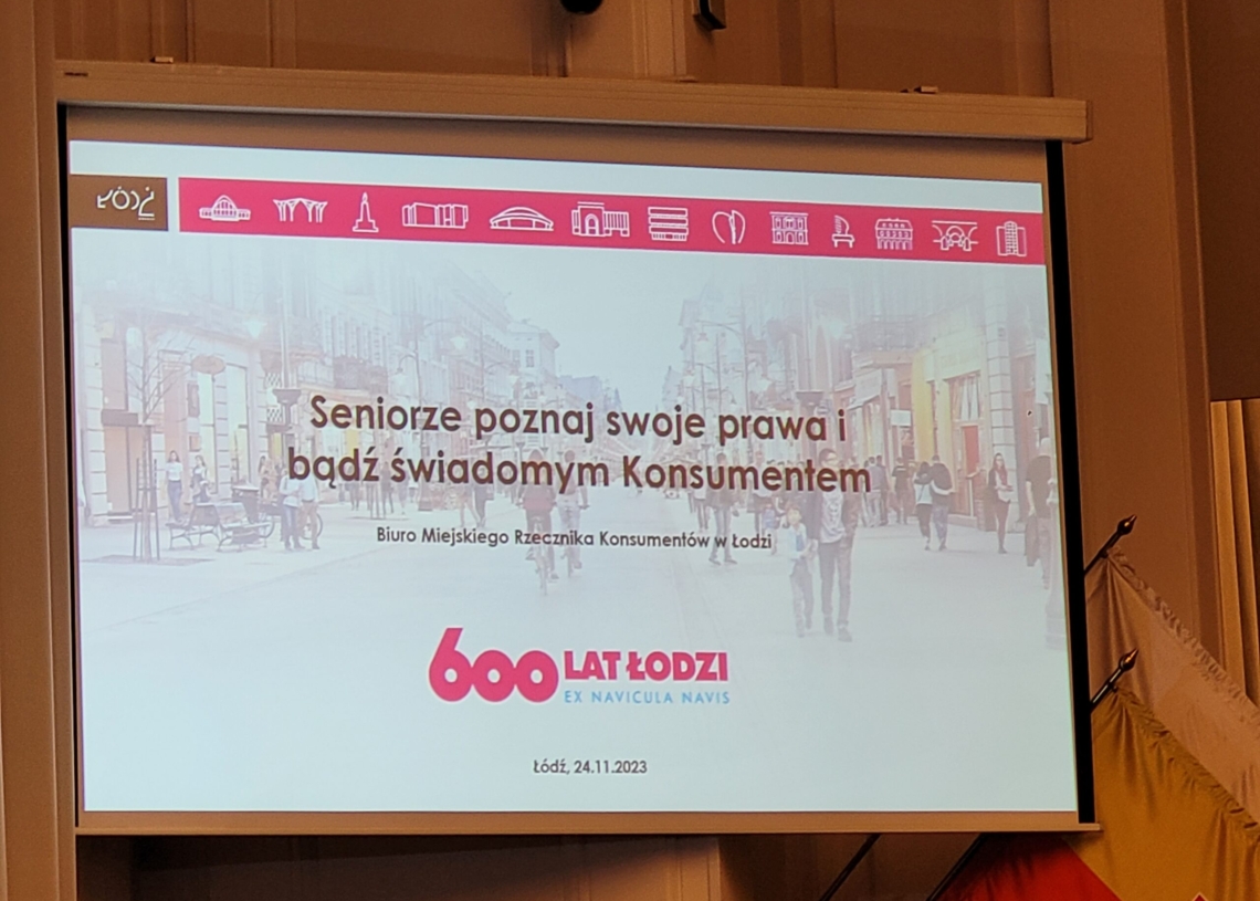 Szkolenie dla seniorów z praw konsumenckich