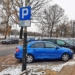 Przepełnione przyszpitalne parkingi. Wolne miejsca często dopiero kilkaset metrów od placówek 7 Parking przy szpitalu. Fot. Marek Szybka