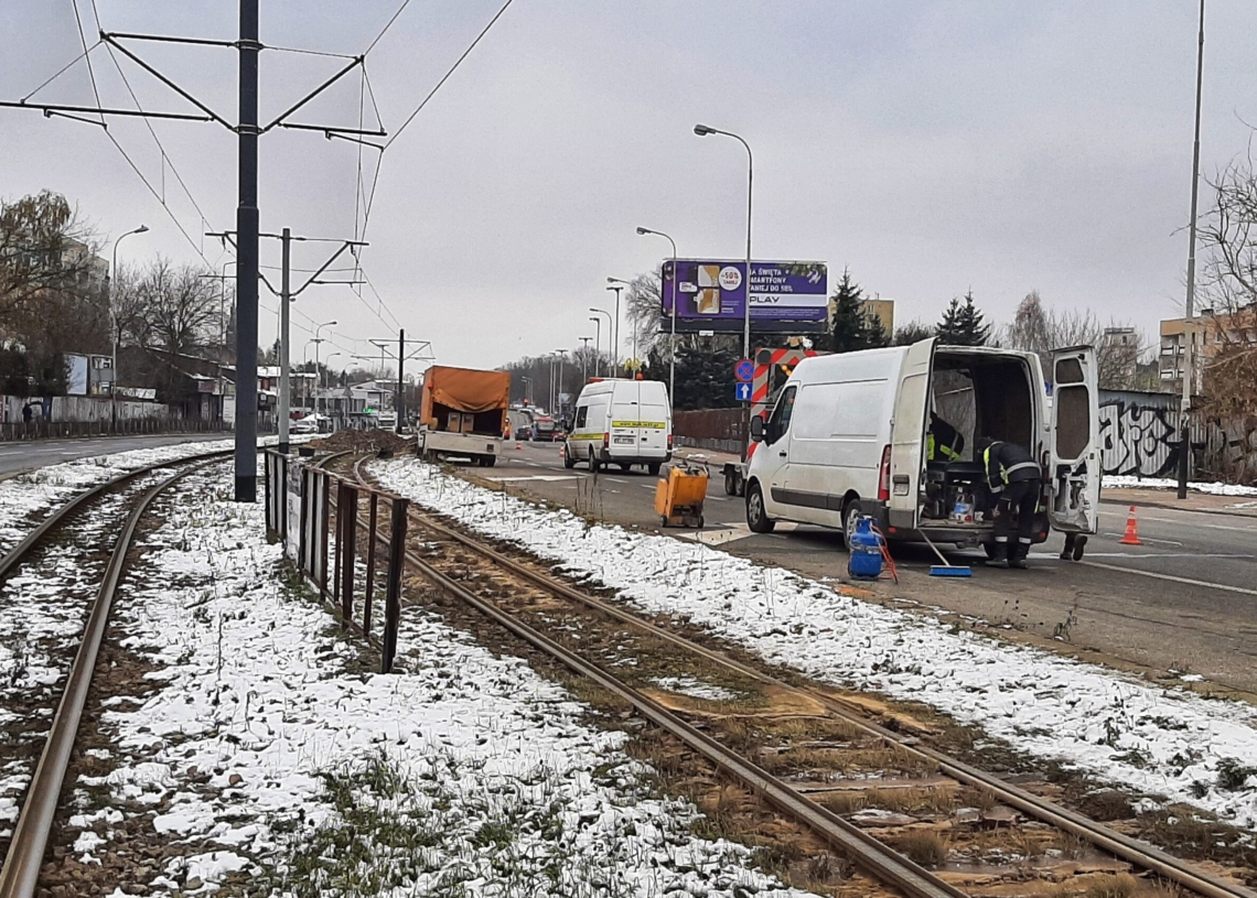 Napraw torowiska na Rzgowskiej