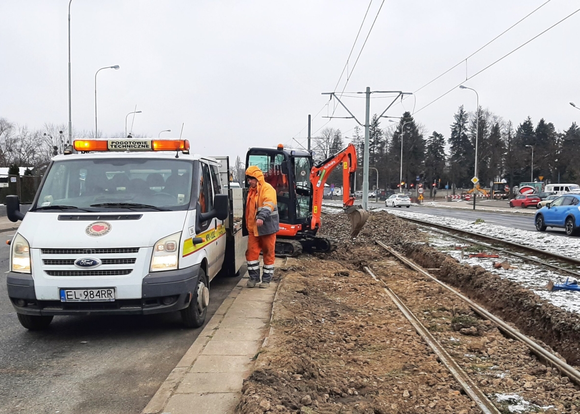 Tramwaje nie pojadą przez ul. Rzgowską
