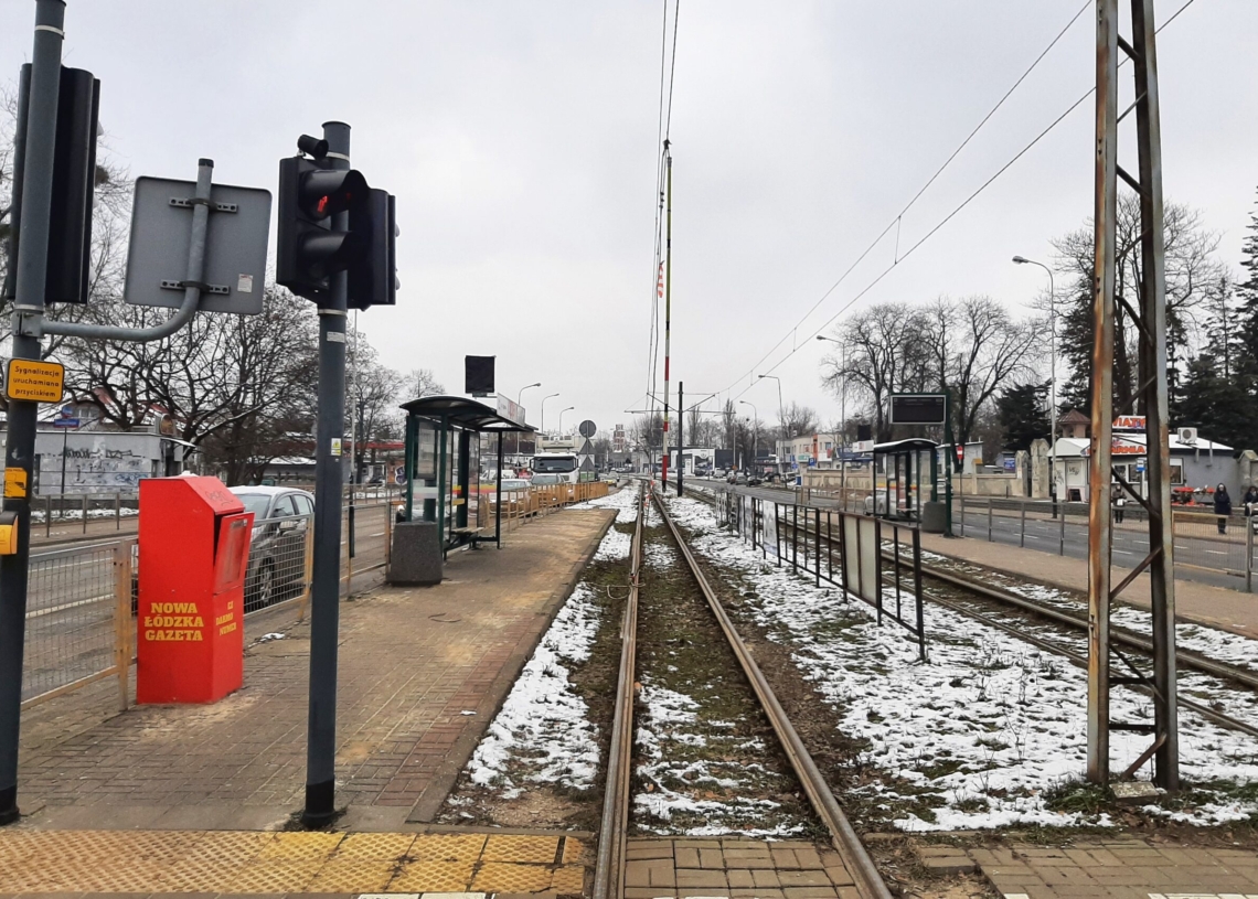 Tramwaje nie pojadą przez ul. Rzgowską