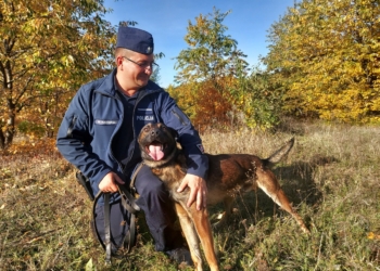 Agat - nowy funkcjonariusz zduńskowolskiej policji