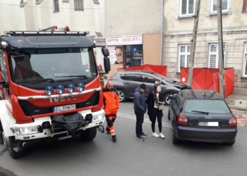 Wypadek śmiertelny na Wojska Polskiego w Piotrkowie