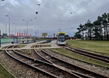 zatrzymanie ruchu tramwajowego na ul. Pabianickiej