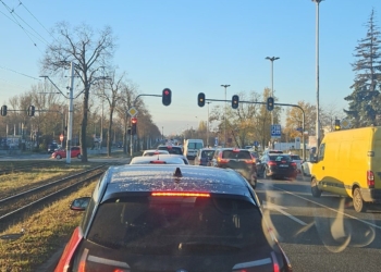 wypadek na ul. Pabianickiej
