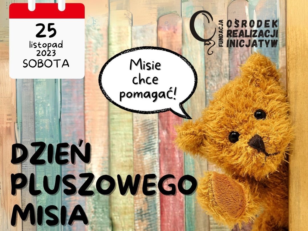 Dzień Pluszowego Misia w Bełchatowie. Zbiórka maskotek dla ICZMP w Łodzi
