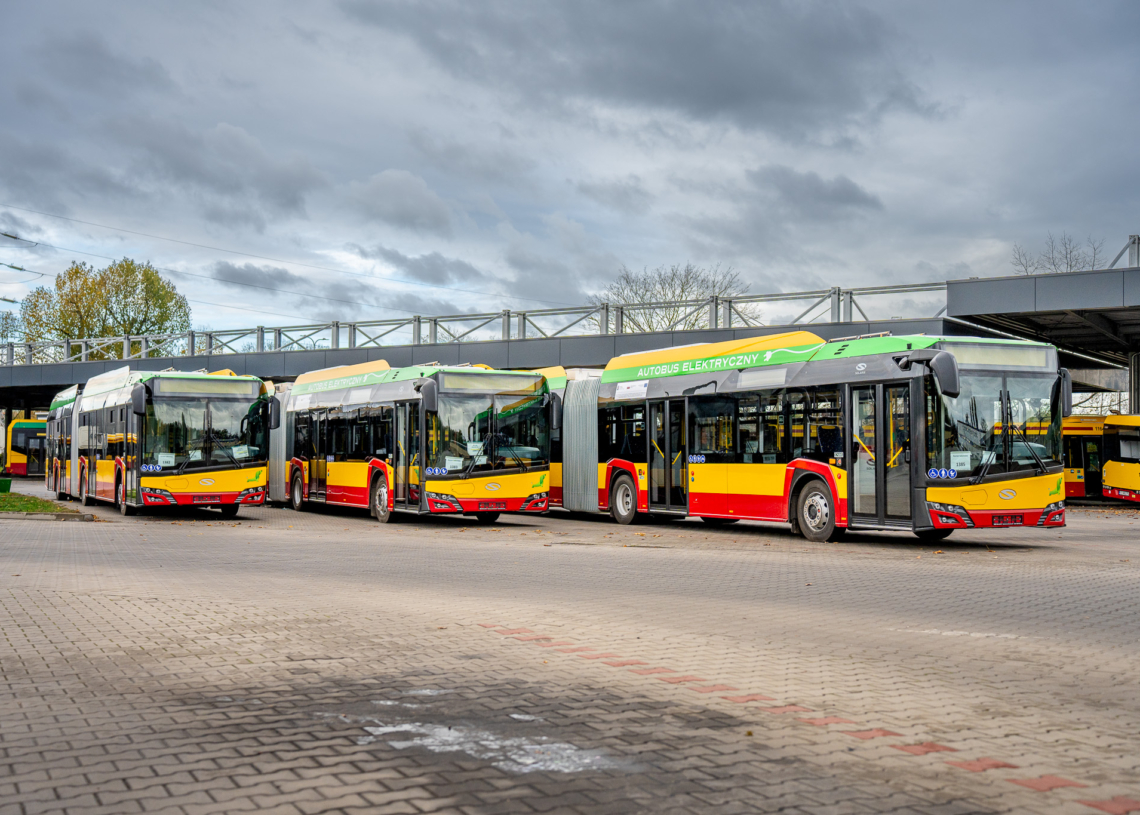 Kolejne autobusy elektryczne zostały dostarczone do MPK-Łódź