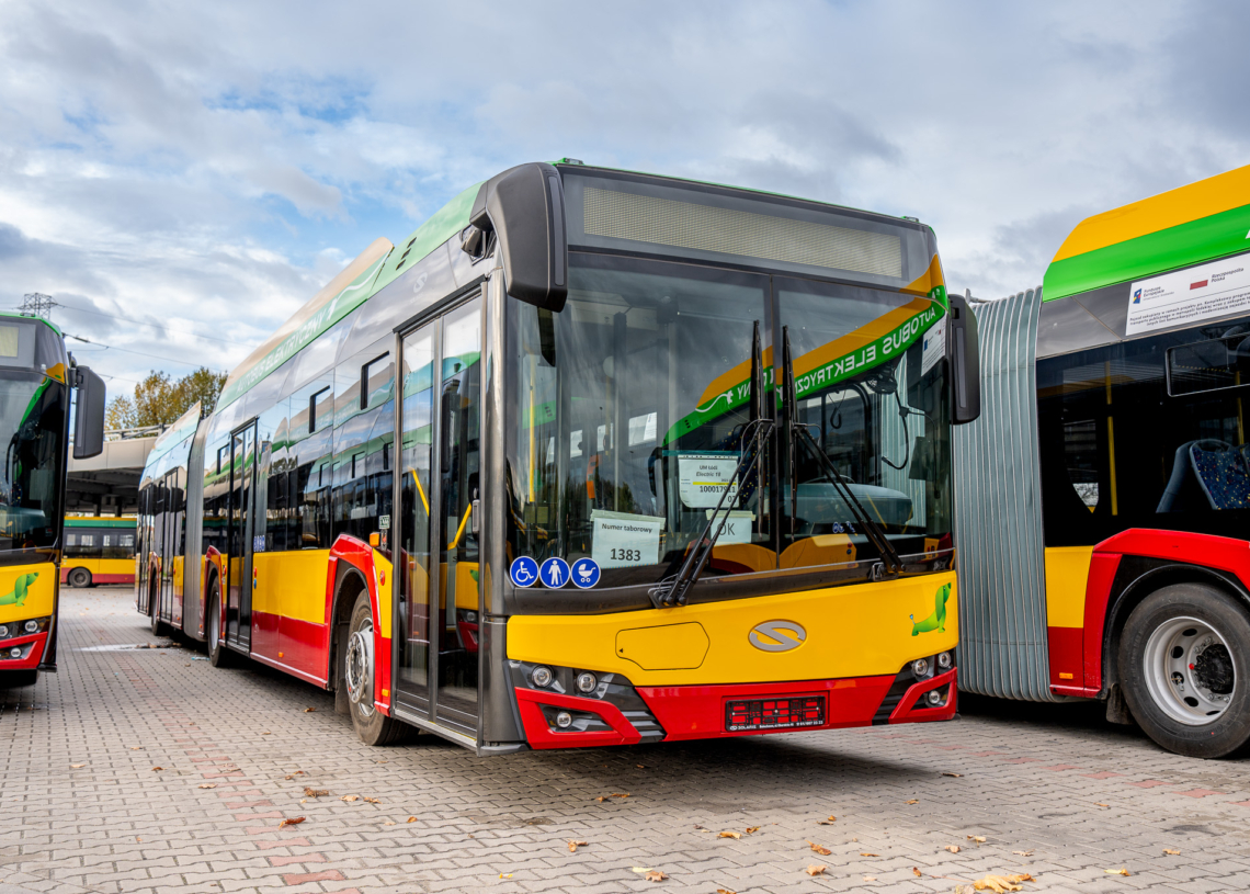 Kolejne autobusy elektryczne zostały dostarczone do MPK-Łódź