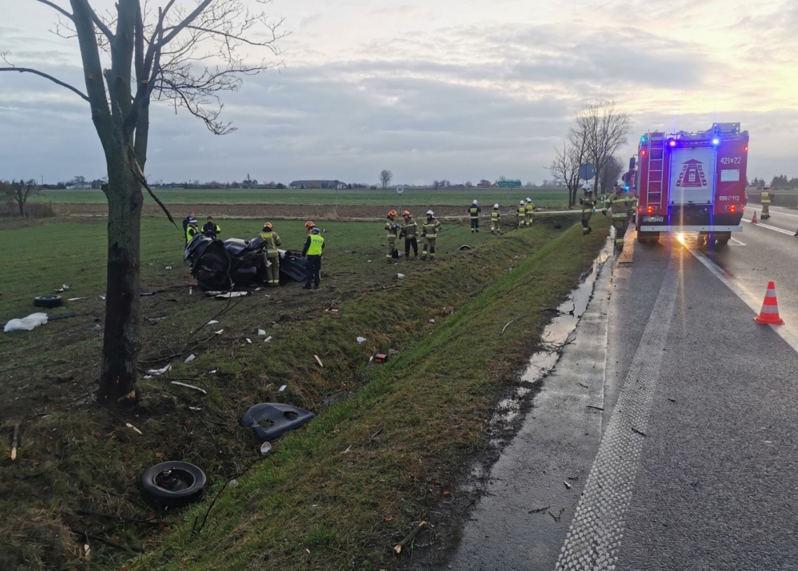 Śmiertelny wypadek pod Kutnem