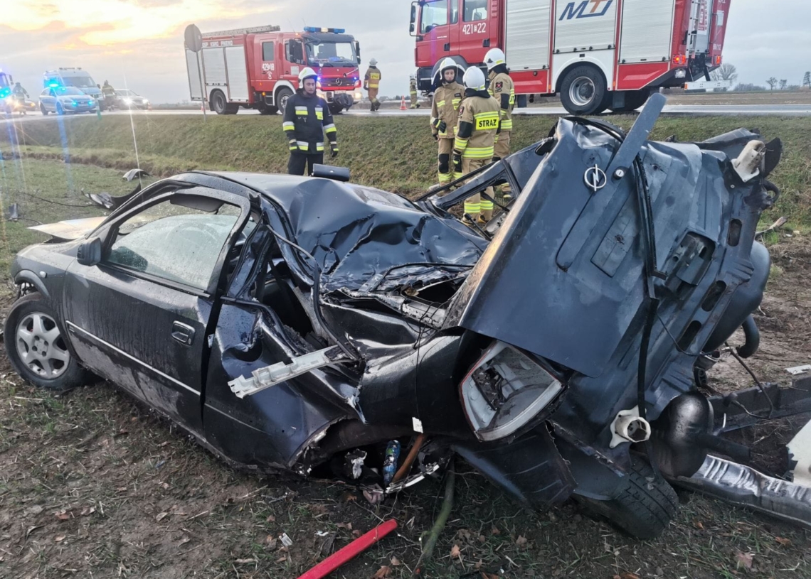 Śmiertelny wypadek pod Kutnem