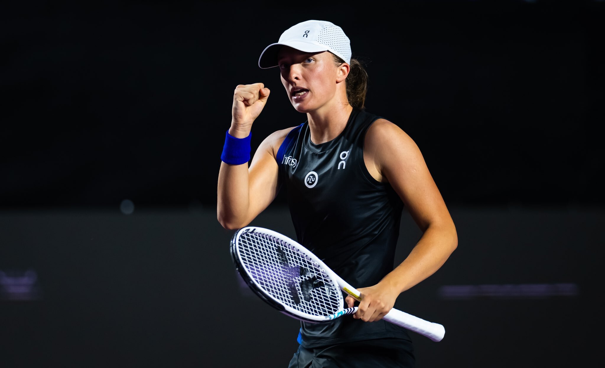 Iga Świątek dwa gemy od półfinału WTA Finals