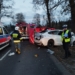 Śmiertelny wypadek na 72 w powiecie poddębickim 6 Wypadek Złotniki. Foto. PSP
