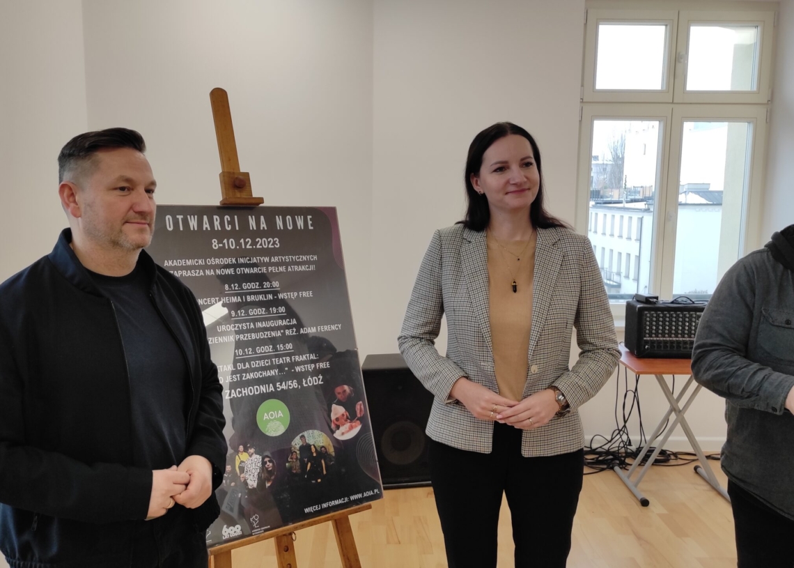 Akademicki Ośrodek Inicjatyw Artystycznych zmienia się dla łodzian