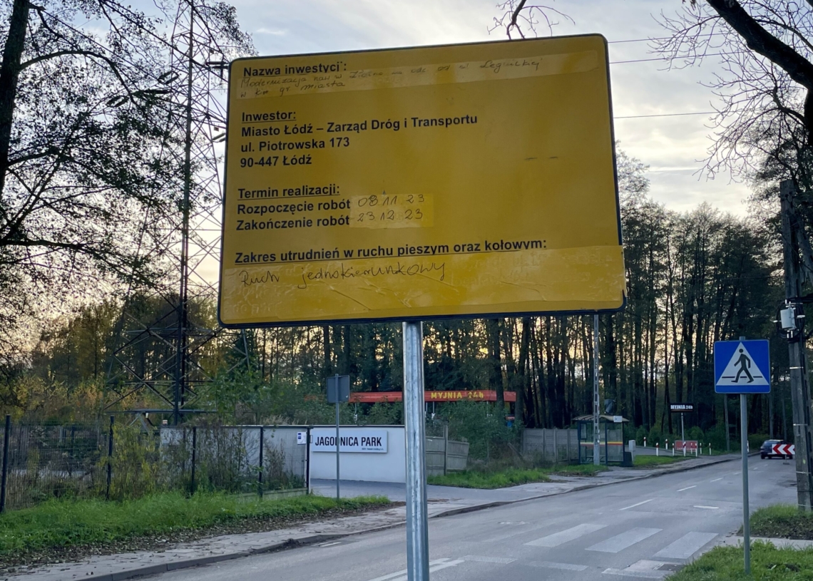 Remont ul. Złotno. Sfrezowano część starej nawierzchni [ZDJĘCIA + WIDEO]