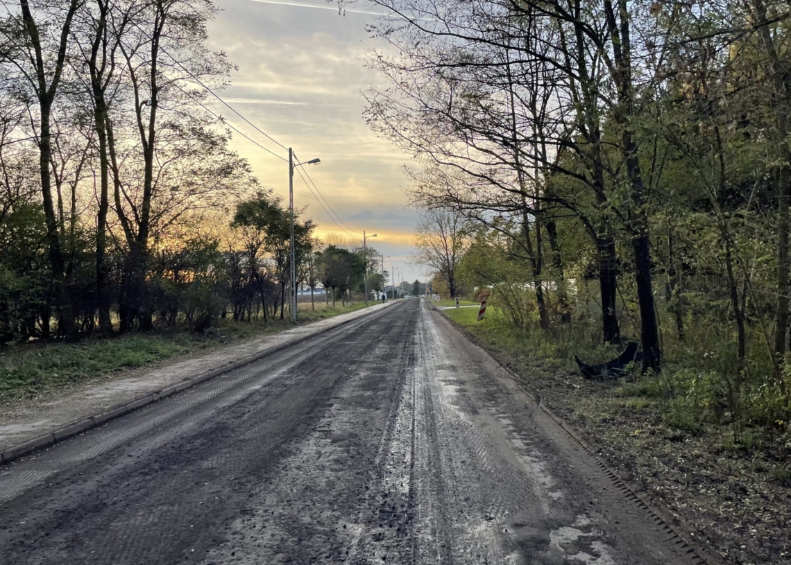 remont ul. Złotno