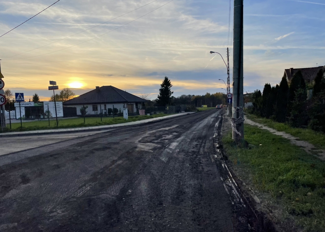 Remont ul. Złotno. Sfrezowano część starej nawierzchni [ZDJĘCIA + WIDEO]