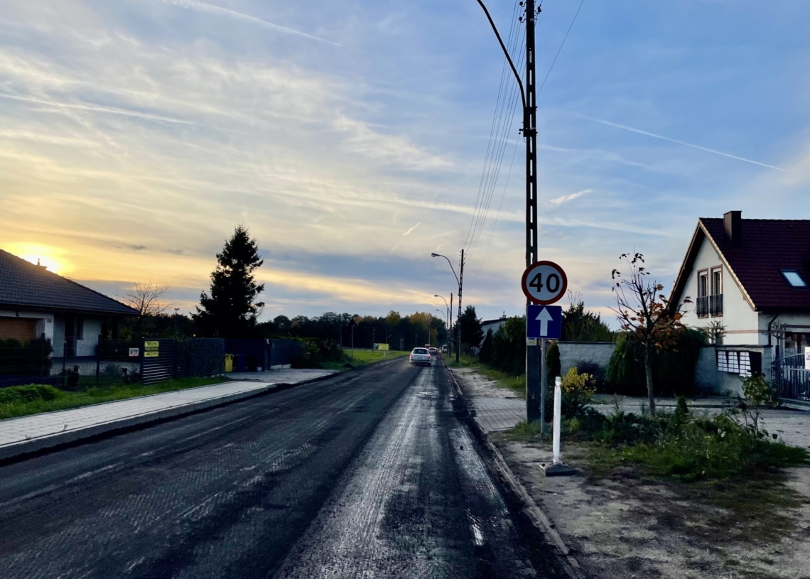 Remont ul. Złotno. Sfrezowano część starej nawierzchni [ZDJĘCIA + WIDEO]