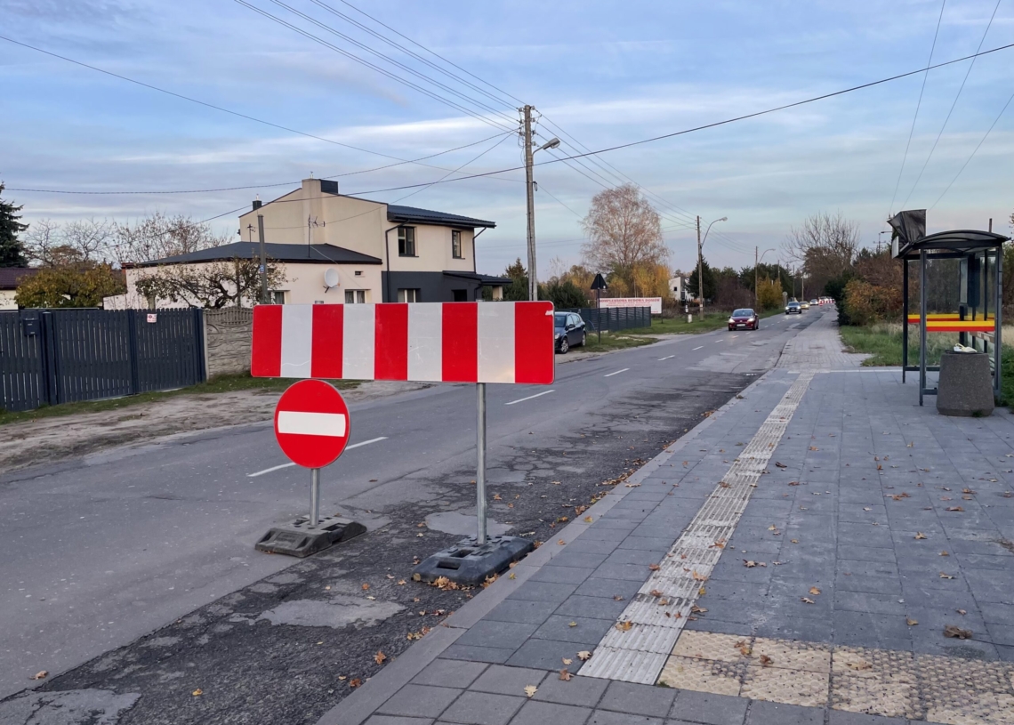 Remont ul. Złotno. Sfrezowano część starej nawierzchni [ZDJĘCIA + WIDEO]