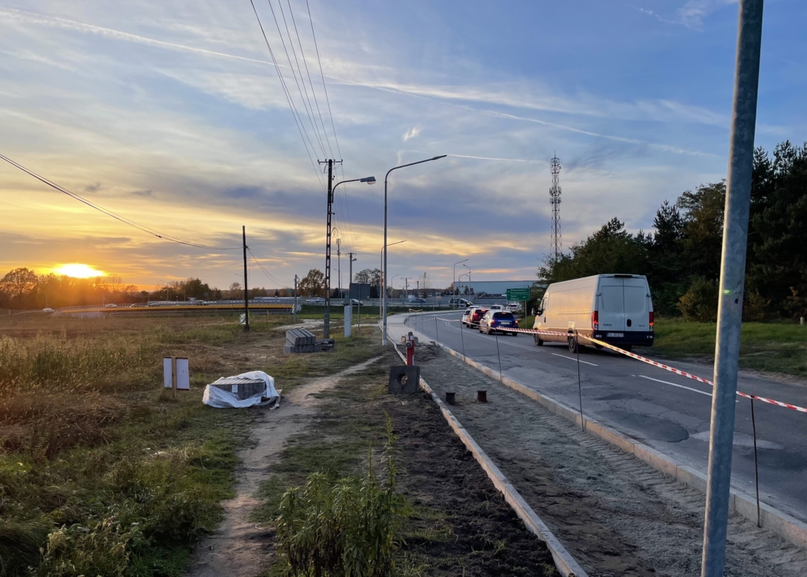 Remont ul. Złotno. Sfrezowano część starej nawierzchni [ZDJĘCIA + WIDEO]