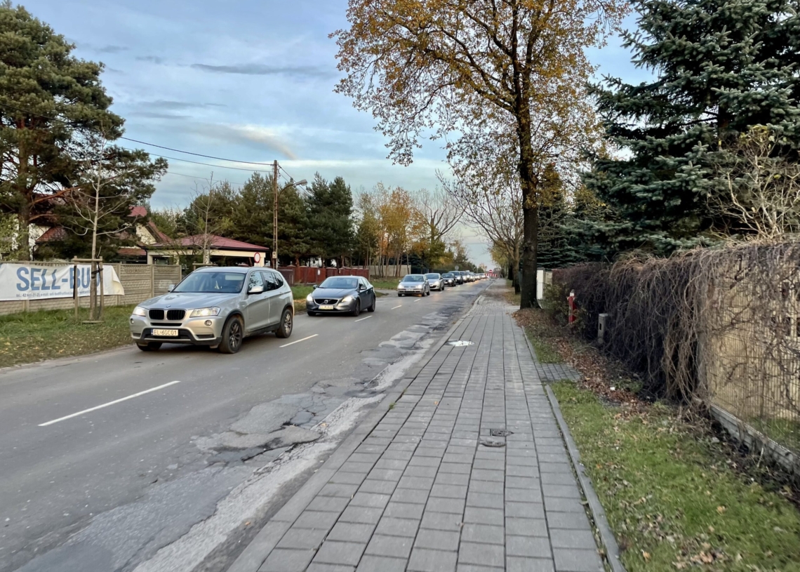 Remont ul. Złotno. Sfrezowano część starej nawierzchni [ZDJĘCIA + WIDEO]